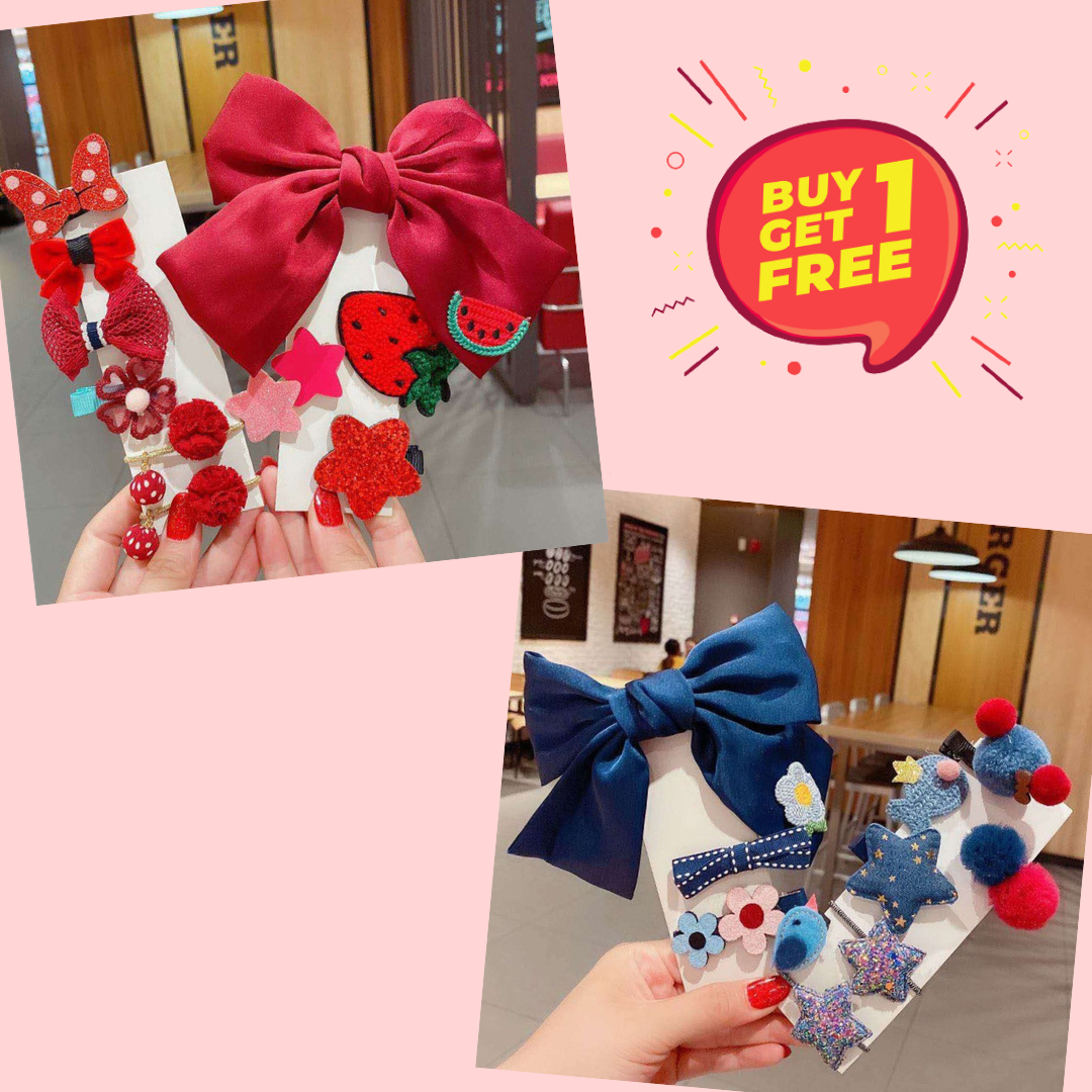 Bow Animal Shape Cute Hair Accessories BUY 1GET 1 FREE