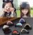 Kids Fashion Baby Girls Modern Design Hairpins Children Cat Ear Barrettes Hair Clips – Set of 3 Pair