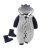 Newborn Infant Baby Hooded Warm Striped Outwear Jumpsuit With Shoes Dark Blue