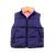 Kids Vest Hooded Quilted Outwear Sleeveless Jacket