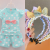 Baby Girl Polka Dot Clothing Set With Sweet Big Bow Knot Ear Headband Non-slippable